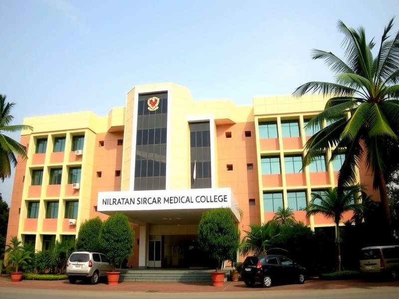 Historical building of Nilratan Sircar Medical College